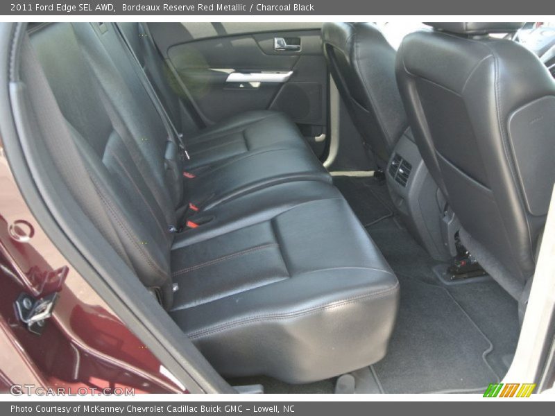 Bordeaux Reserve Red Metallic / Charcoal Black 2011 Ford Edge SEL AWD