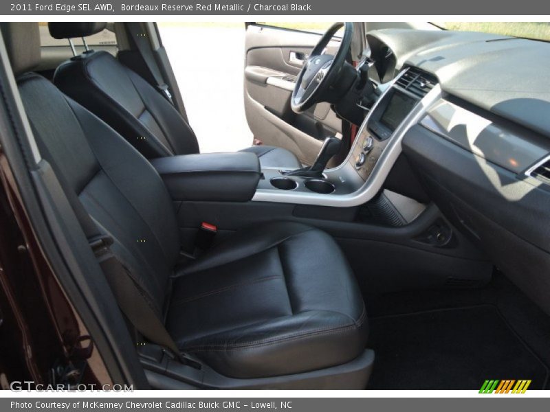 Bordeaux Reserve Red Metallic / Charcoal Black 2011 Ford Edge SEL AWD