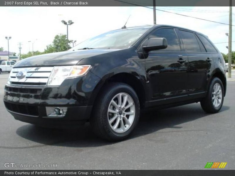 Black / Charcoal Black 2007 Ford Edge SEL Plus