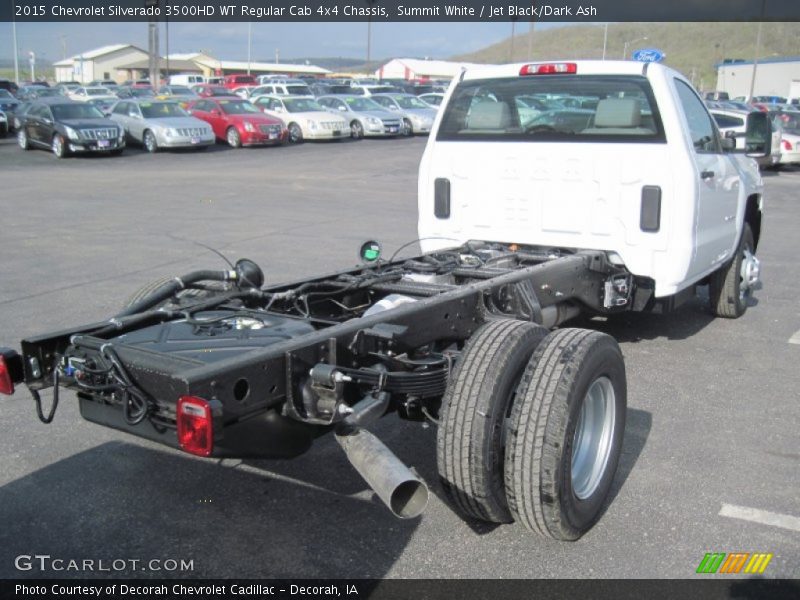  2015 Silverado 3500HD WT Regular Cab 4x4 Chassis Summit White