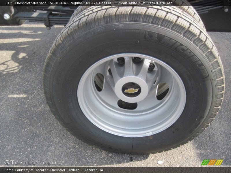  2015 Silverado 3500HD WT Regular Cab 4x4 Chassis Wheel
