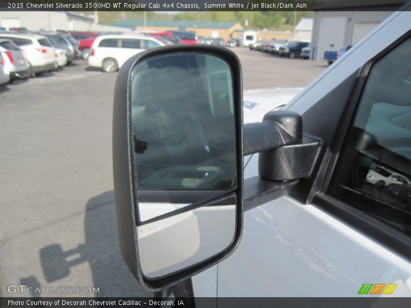 Summit White / Jet Black/Dark Ash 2015 Chevrolet Silverado 3500HD WT Regular Cab 4x4 Chassis