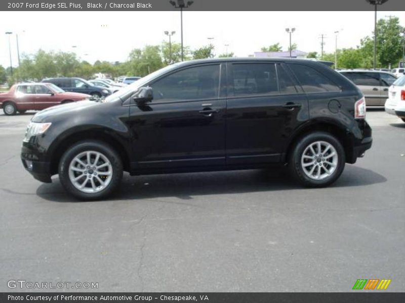 Black / Charcoal Black 2007 Ford Edge SEL Plus