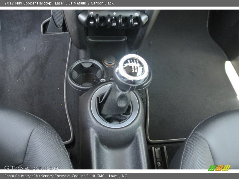 Laser Blue Metallic / Carbon Black 2012 Mini Cooper Hardtop