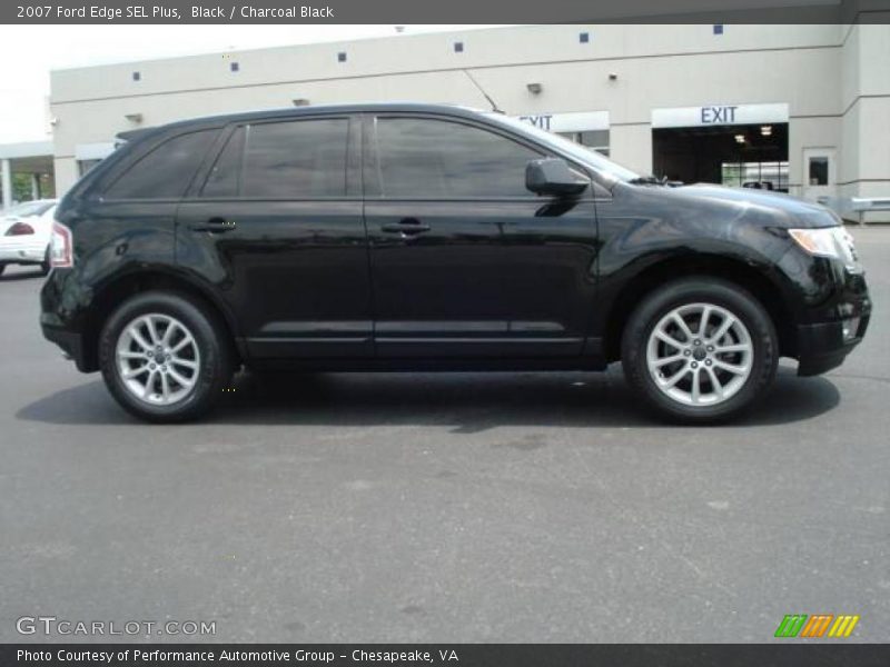 Black / Charcoal Black 2007 Ford Edge SEL Plus