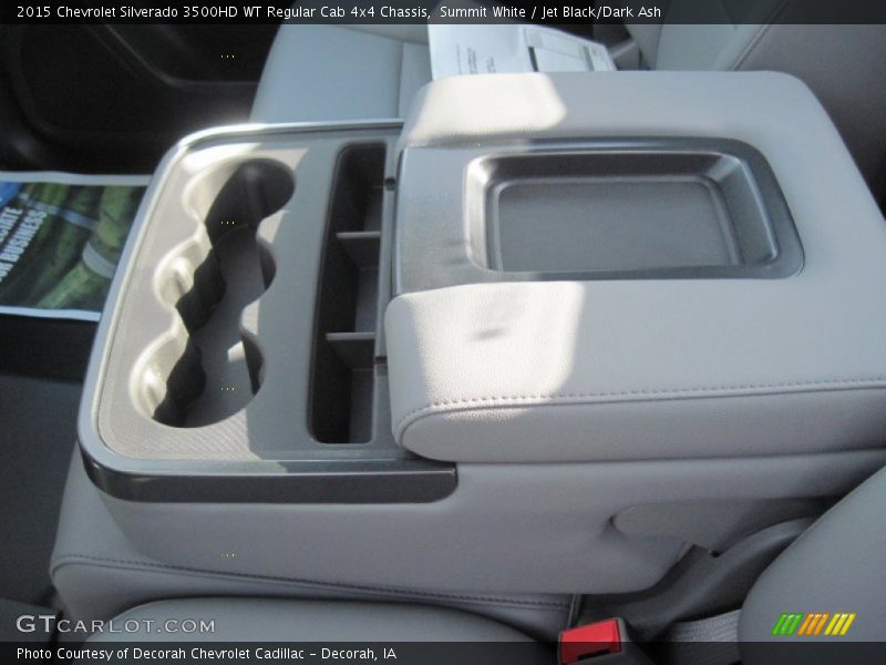 Summit White / Jet Black/Dark Ash 2015 Chevrolet Silverado 3500HD WT Regular Cab 4x4 Chassis