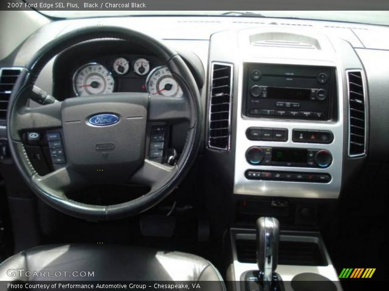 Black / Charcoal Black 2007 Ford Edge SEL Plus