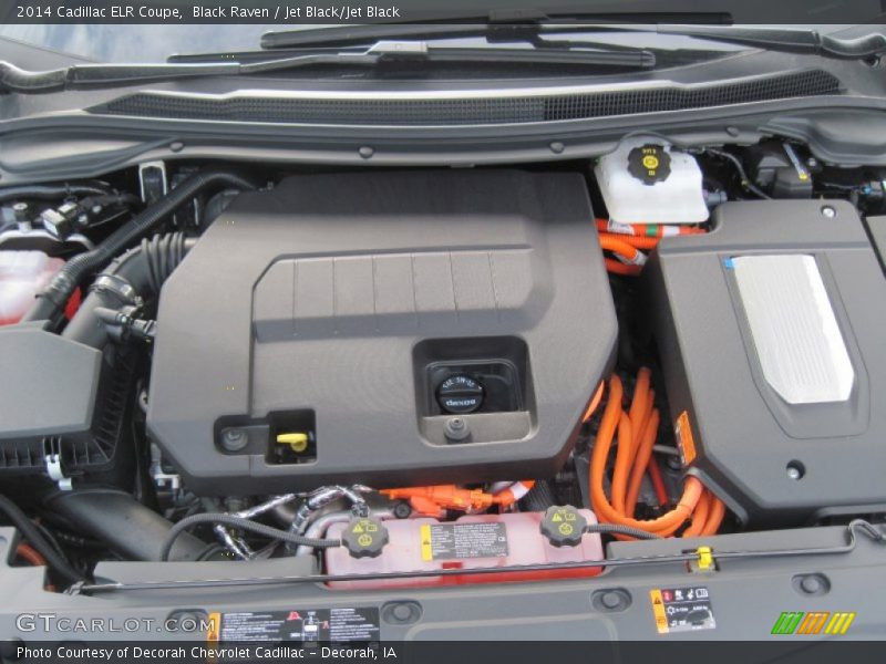  2014 ELR Coupe Engine - 154 kW Plug-In Electric Motor/1.4 Liter GDI DOHC 16-Valve VVT 4 Cylinder Range Extending Engine