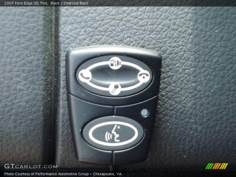 Black / Charcoal Black 2007 Ford Edge SEL Plus