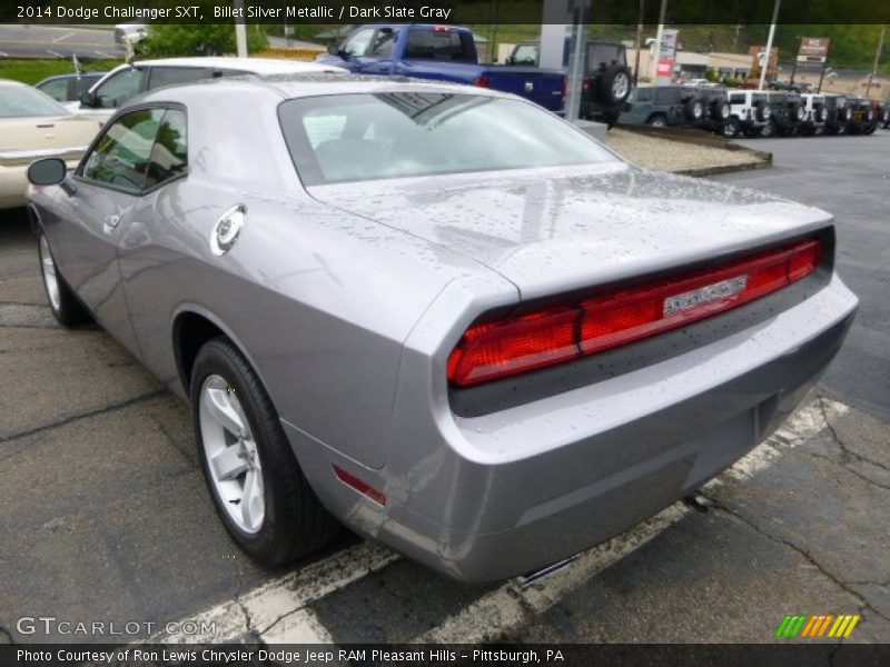 Billet Silver Metallic / Dark Slate Gray 2014 Dodge Challenger SXT
