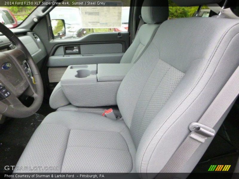 Sunset / Steel Grey 2014 Ford F150 XLT SuperCrew 4x4