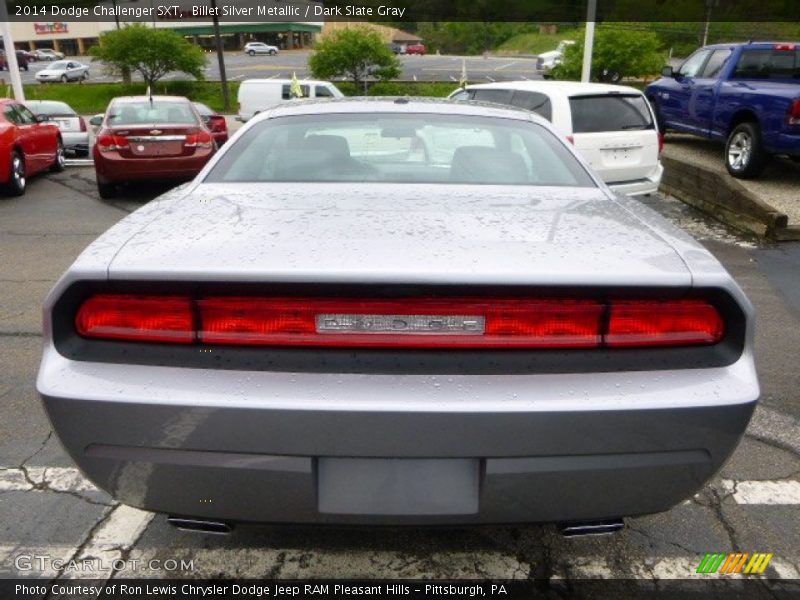 Billet Silver Metallic / Dark Slate Gray 2014 Dodge Challenger SXT