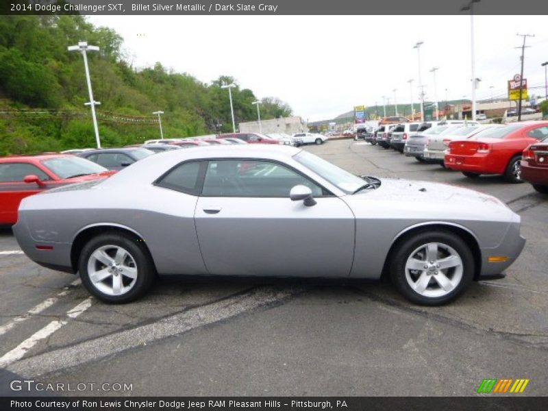 Billet Silver Metallic / Dark Slate Gray 2014 Dodge Challenger SXT