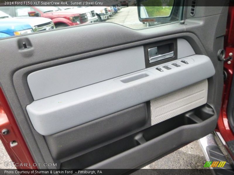 Sunset / Steel Grey 2014 Ford F150 XLT SuperCrew 4x4