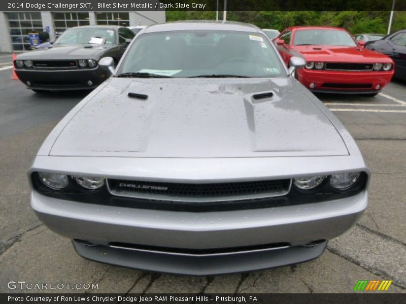 Billet Silver Metallic / Dark Slate Gray 2014 Dodge Challenger SXT