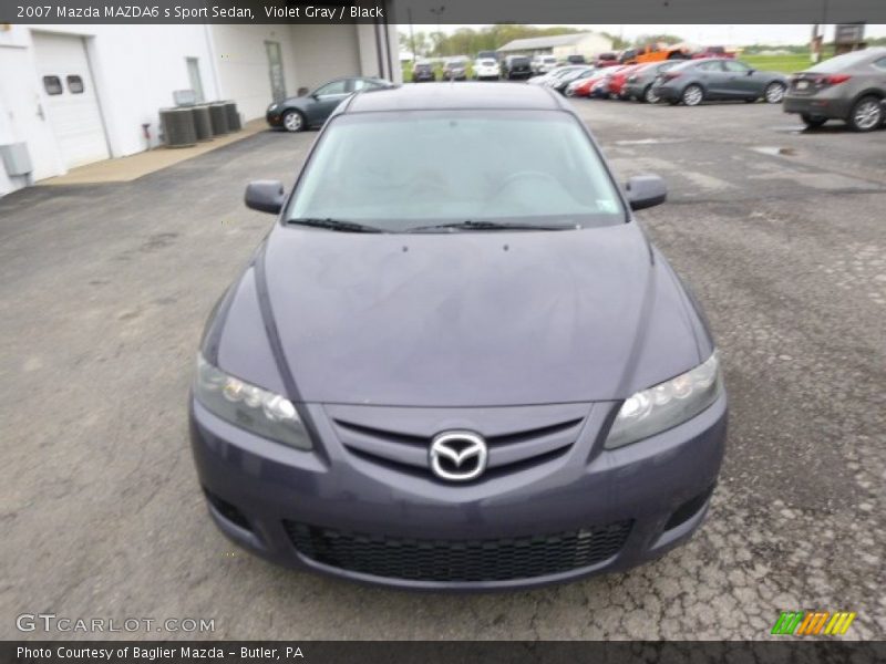 Violet Gray / Black 2007 Mazda MAZDA6 s Sport Sedan