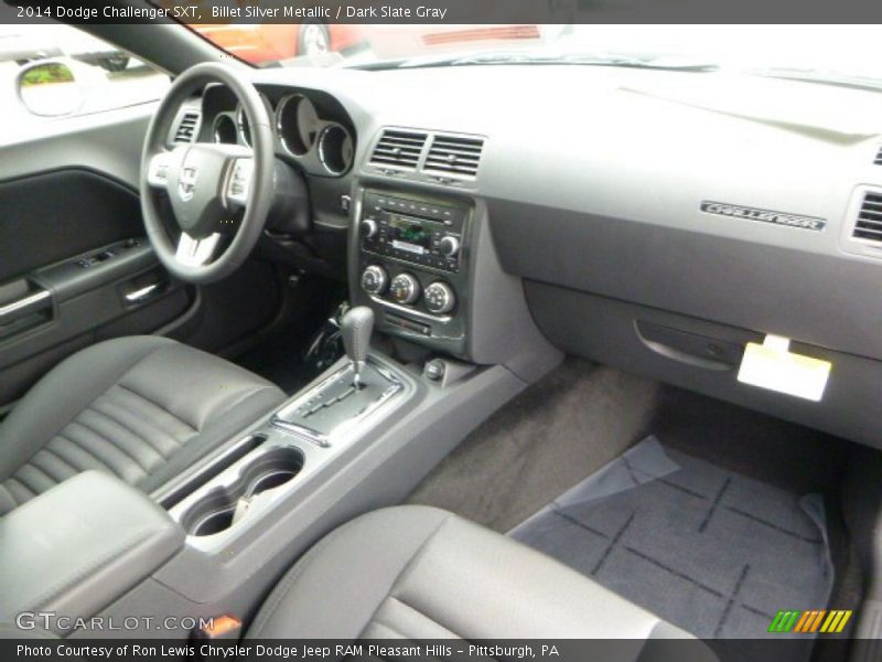Billet Silver Metallic / Dark Slate Gray 2014 Dodge Challenger SXT