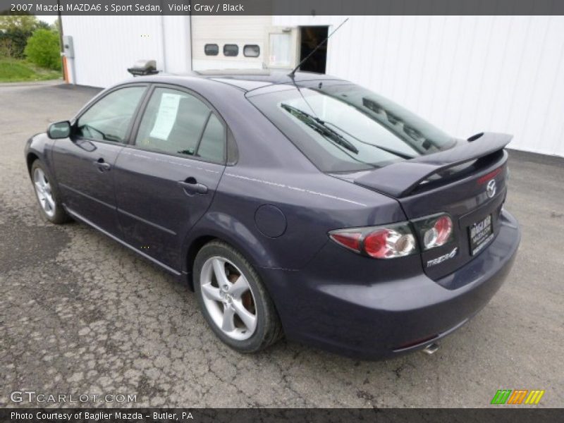 Violet Gray / Black 2007 Mazda MAZDA6 s Sport Sedan