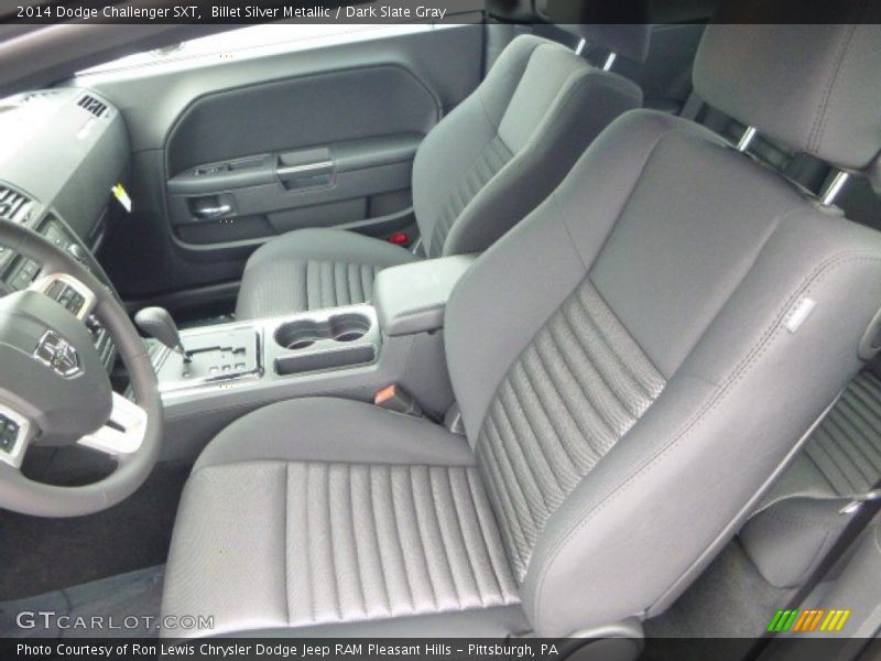 Billet Silver Metallic / Dark Slate Gray 2014 Dodge Challenger SXT
