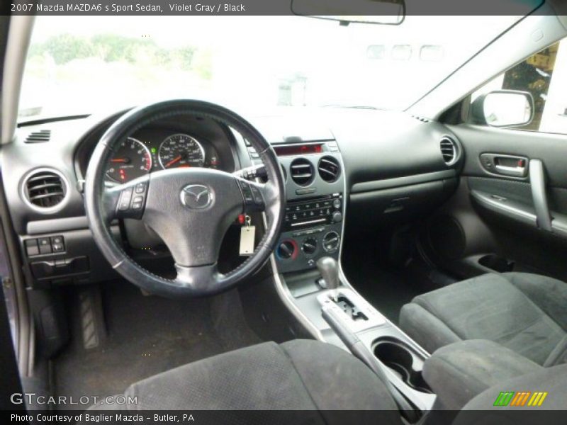 Black Interior - 2007 MAZDA6 s Sport Sedan 