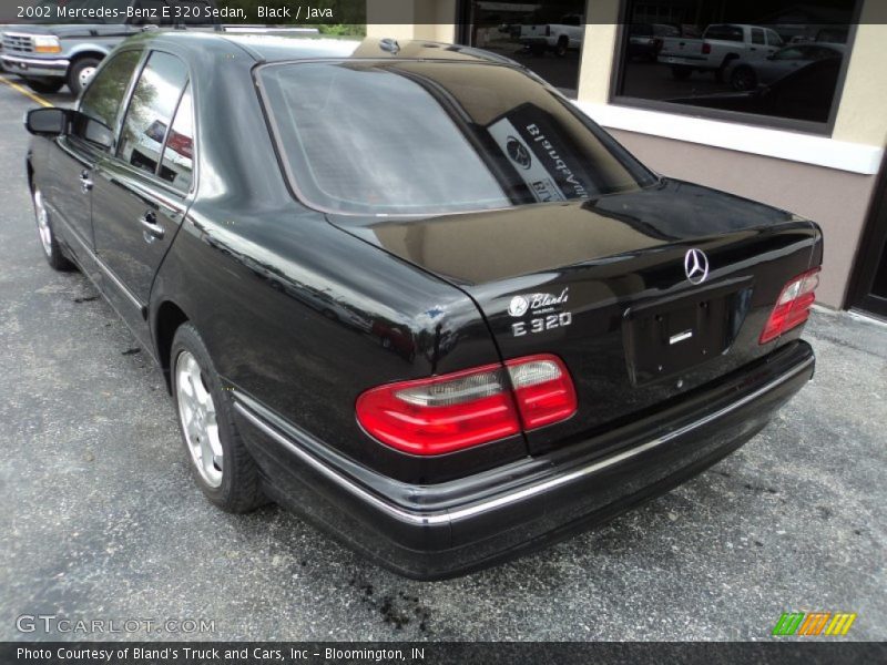 Black / Java 2002 Mercedes-Benz E 320 Sedan