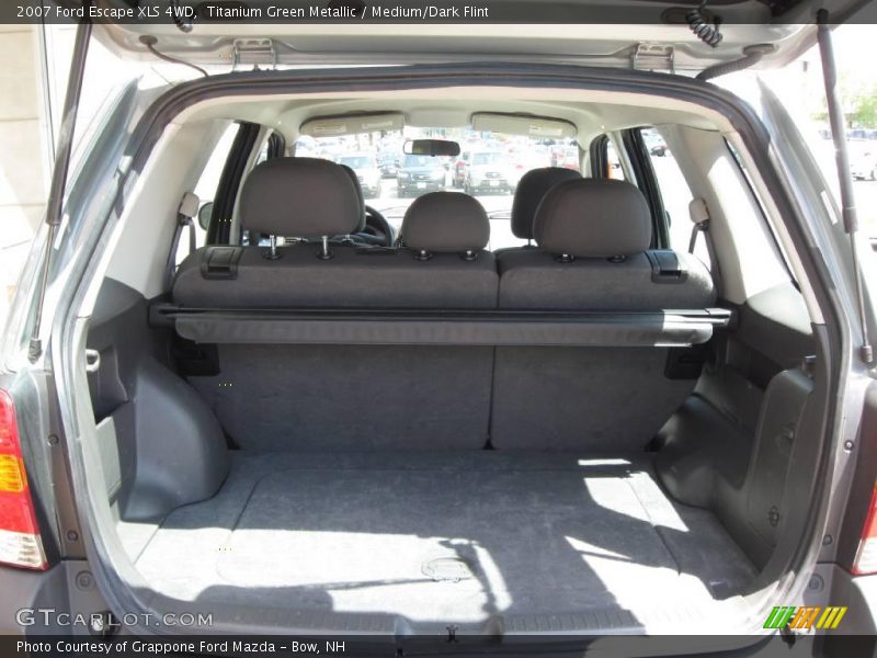 Titanium Green Metallic / Medium/Dark Flint 2007 Ford Escape XLS 4WD