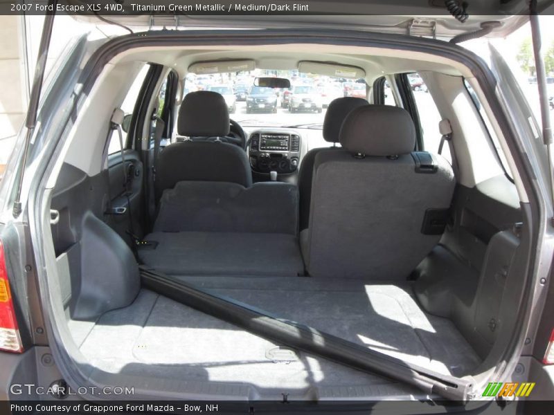Titanium Green Metallic / Medium/Dark Flint 2007 Ford Escape XLS 4WD