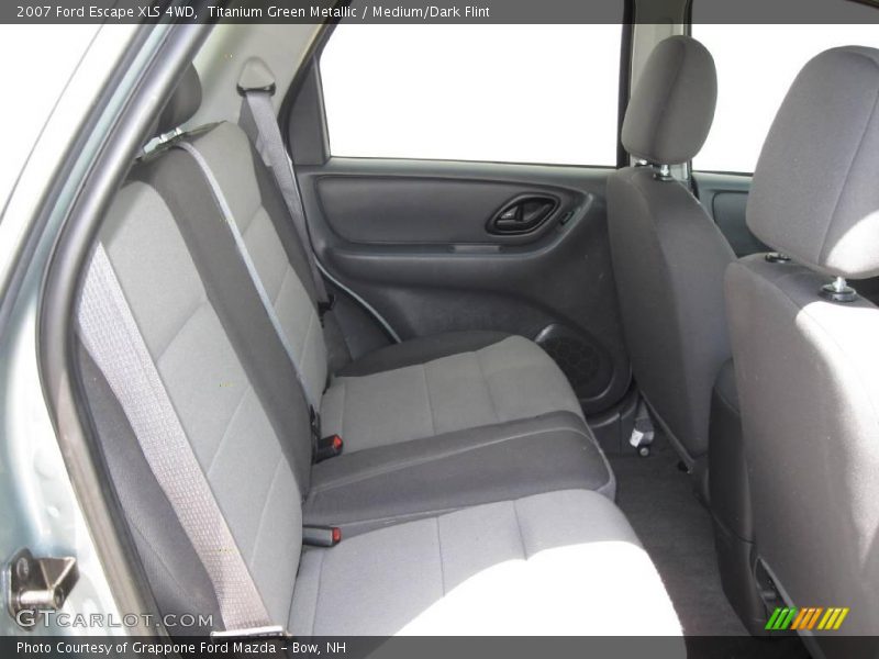 Titanium Green Metallic / Medium/Dark Flint 2007 Ford Escape XLS 4WD