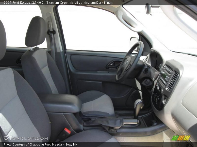 Titanium Green Metallic / Medium/Dark Flint 2007 Ford Escape XLS 4WD