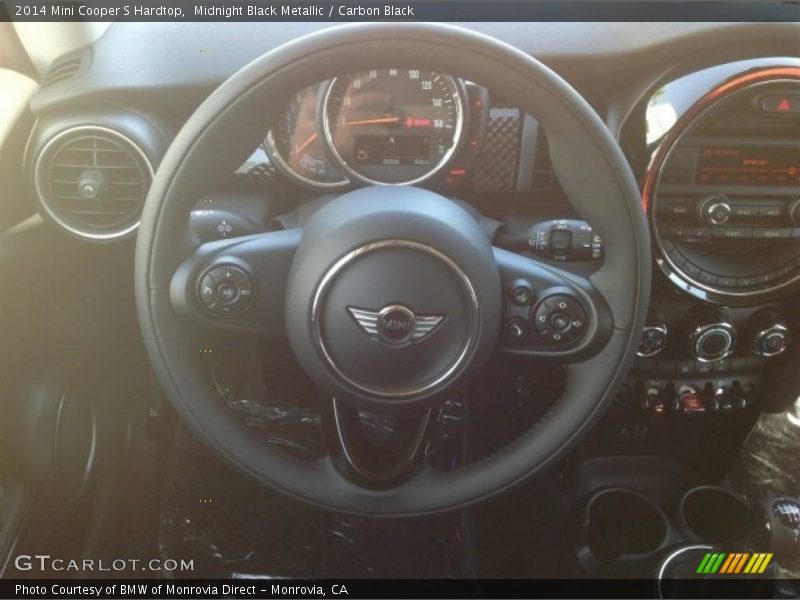 Midnight Black Metallic / Carbon Black 2014 Mini Cooper S Hardtop