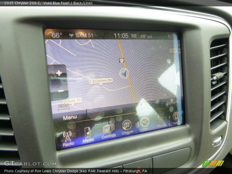 Navigation of 2015 200 C