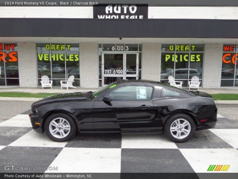 Black / Charcoal Black 2014 Ford Mustang V6 Coupe