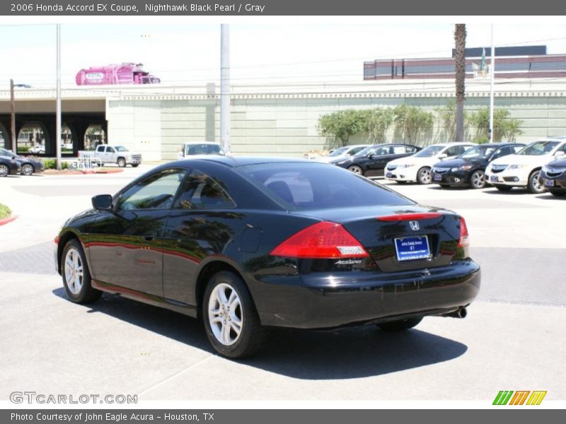 Nighthawk Black Pearl / Gray 2006 Honda Accord EX Coupe