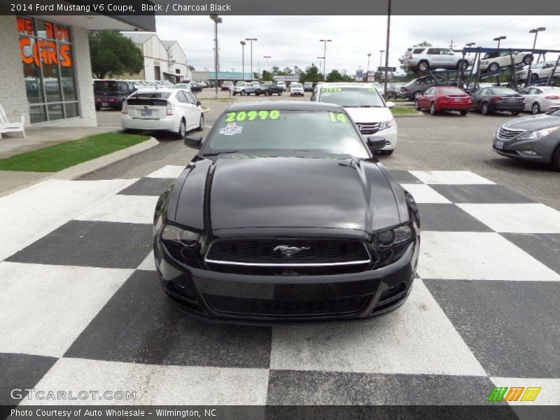 Black / Charcoal Black 2014 Ford Mustang V6 Coupe