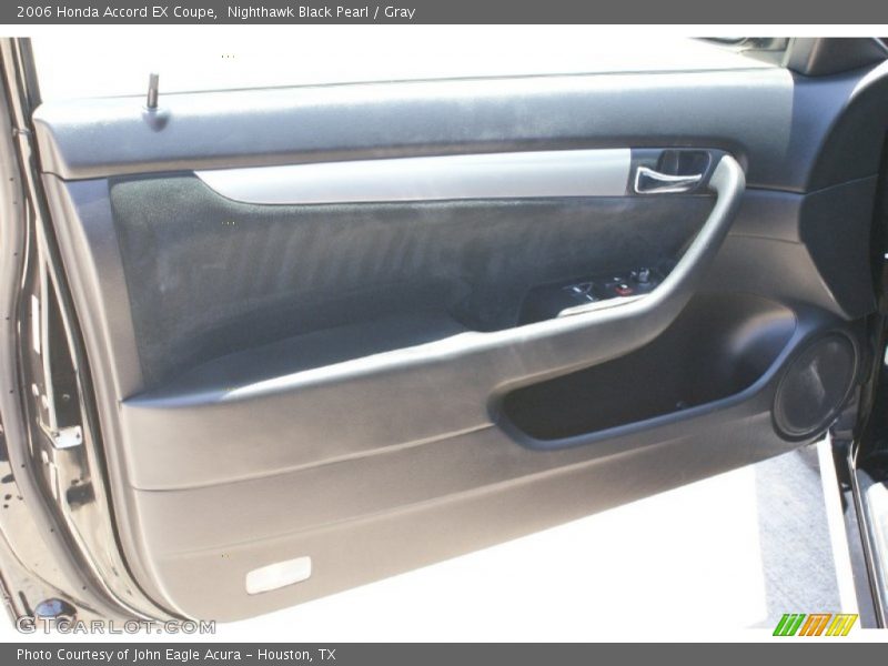 Nighthawk Black Pearl / Gray 2006 Honda Accord EX Coupe