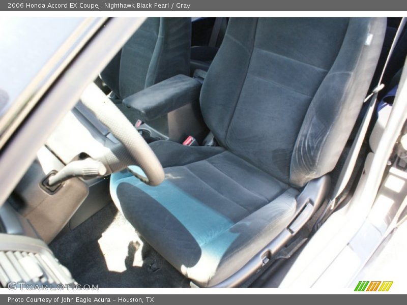 Nighthawk Black Pearl / Gray 2006 Honda Accord EX Coupe