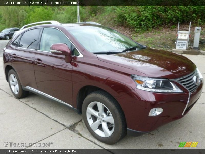 Claret Mica / Parchment 2014 Lexus RX 350 AWD