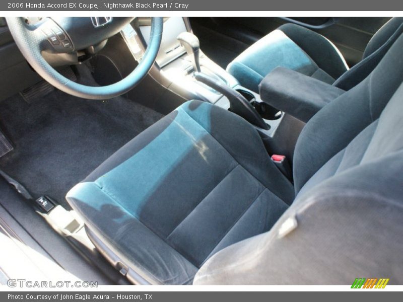 Nighthawk Black Pearl / Gray 2006 Honda Accord EX Coupe