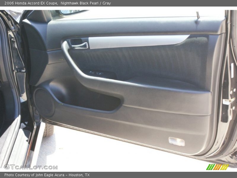 Nighthawk Black Pearl / Gray 2006 Honda Accord EX Coupe