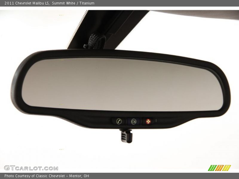 Summit White / Titanium 2011 Chevrolet Malibu LS