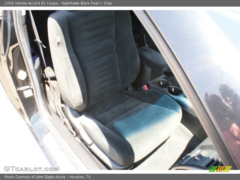Nighthawk Black Pearl / Gray 2006 Honda Accord EX Coupe