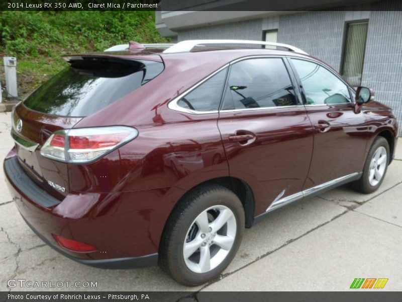 Claret Mica / Parchment 2014 Lexus RX 350 AWD