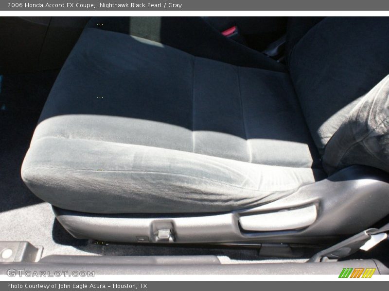 Nighthawk Black Pearl / Gray 2006 Honda Accord EX Coupe