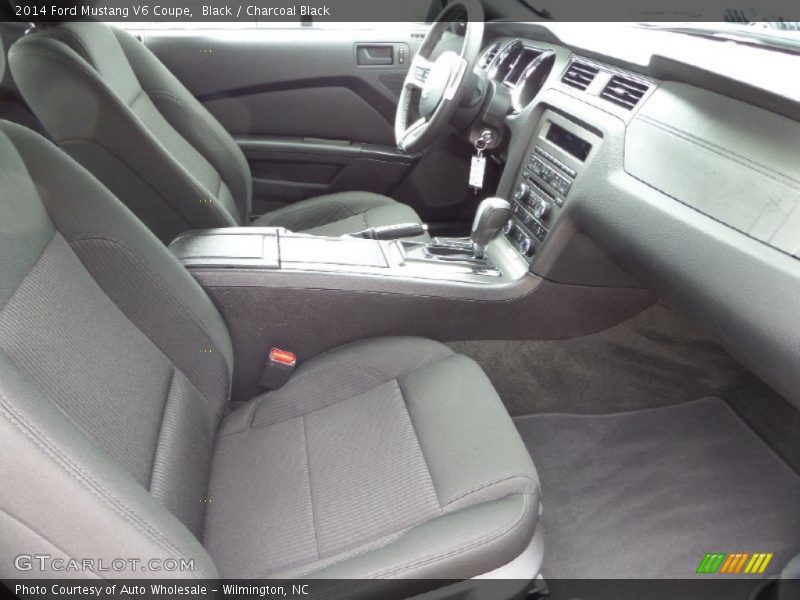 Black / Charcoal Black 2014 Ford Mustang V6 Coupe