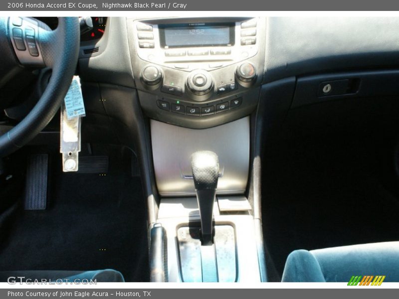 Nighthawk Black Pearl / Gray 2006 Honda Accord EX Coupe