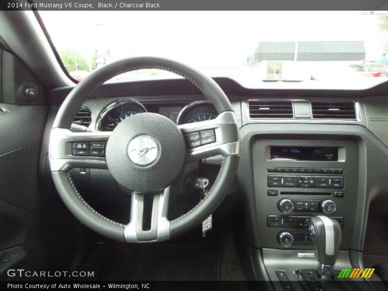 Black / Charcoal Black 2014 Ford Mustang V6 Coupe