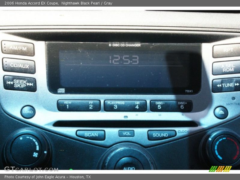 Nighthawk Black Pearl / Gray 2006 Honda Accord EX Coupe