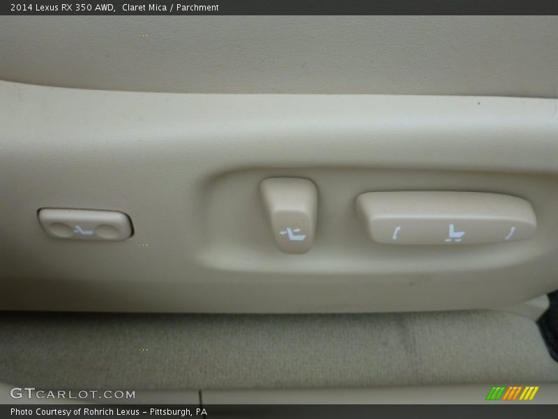 Claret Mica / Parchment 2014 Lexus RX 350 AWD