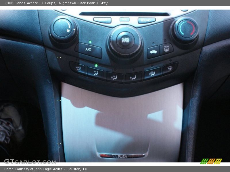 Nighthawk Black Pearl / Gray 2006 Honda Accord EX Coupe