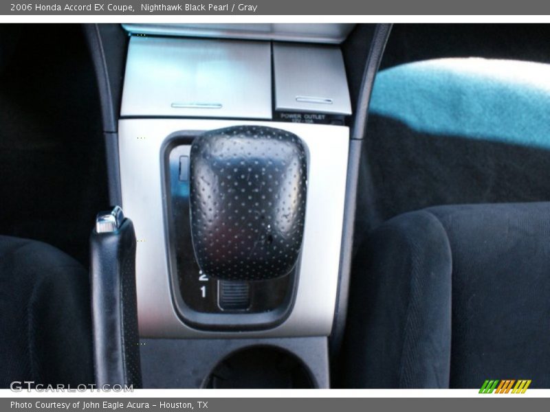 Nighthawk Black Pearl / Gray 2006 Honda Accord EX Coupe